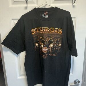 Harley-Davidson Sturgis 2006 Black Graphic T-Shirt Vintage